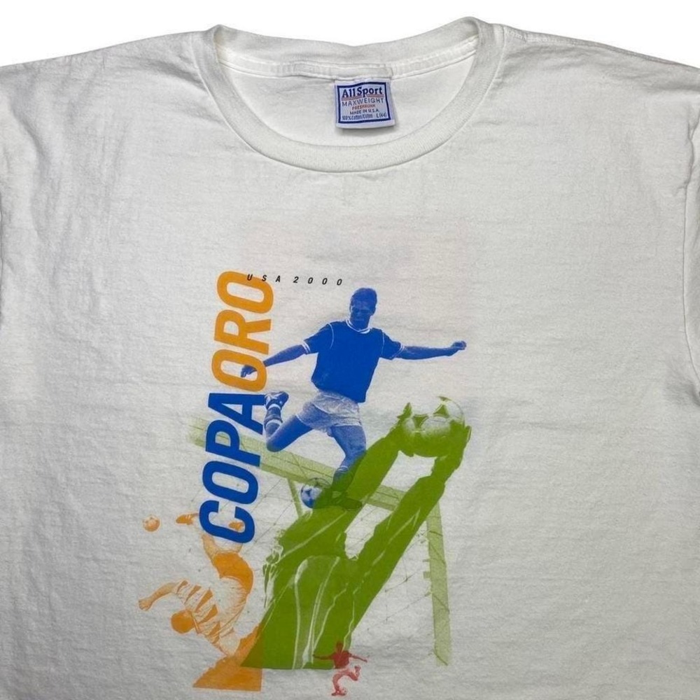 Vintage 2000s Copa de Oro soccer - Gold Cup fubtol shirt LARGE